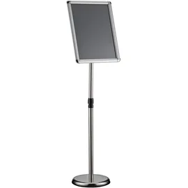 Wiltec Wiltec, Präsentationsständer 88-138cm Infoständer Aufsteller Werbeaufsteller A3,