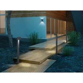 meine wunschleuchte Sockelleuchte LED 50 cm spritzwassergeschützt Anthrazit