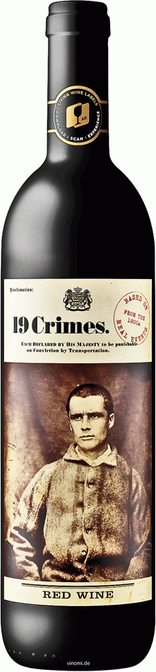 18er Set 19 Crimes Red Wine Blend 2021 - Versandkostenfrei!