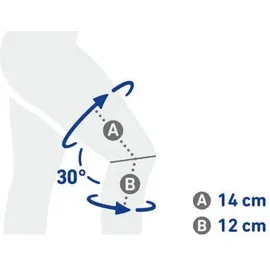 Bauerfeind Genutrain schwarz