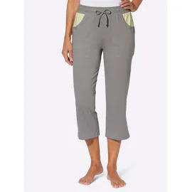 Sieh an! 7/8-Hose Freizeithose Grau 40