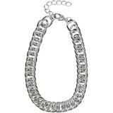 COLLEZIONE ALESSANDRO Kette mit Anhänger Link Affair Silber/Kunststoff