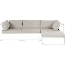 Beliani Kissenbezug SANO 40 x 40 cm Beige