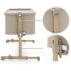 Kinderkraft NESTEE Grow 2 Reisebett, Beige