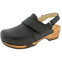 woody Damen Cornelia Clog, Schwarz, 37 EU