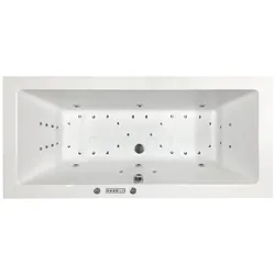 Rechteckwhirlpool Sanibay Livorno, 170x80cm, mit Whirlpoolsystem COMFORT