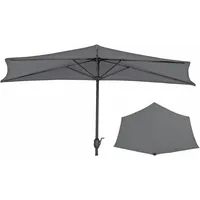 Garden Pleasure Wandschirm 270 x 270 cm Schwarz