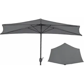 Garden Pleasure Wandschirm 270 x 270 cm Schwarz