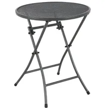 MWH Das Original Café Latte Klapptisch Ø 60 x 72 cm eisengrau