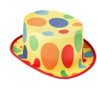 viving Kostüme viving costumes204653 Clown Top Hat (59 cm, One Size)
