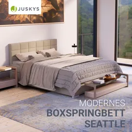 Juskys Seattle 180 x 200 cm Beige