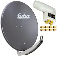 PremiumX Premium X Satelliten-Komplettanlage Fuba DAA 780 A Satellitenschüssel