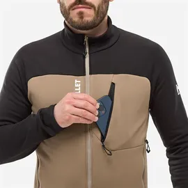 Millet Seneca Fleece Mit Durchgehendem Reißverschluss - Dorite / Black - XS