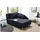 JOB Recamiere Stoff 1-Sitzer Blau