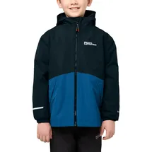 Jack Wolfskin Unisex Kinder Iceland 3in1, Crisp Cobalt, 104 EU