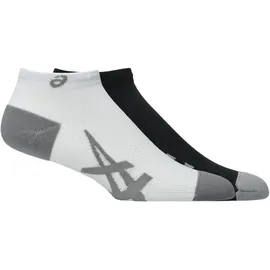 Asics Lightweight Ankle Laufsocken 2er Pack Schwarz/Weiß 43-46