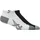 Asics Lightweight Ankle Laufsocken 2er Pack Schwarz/Weiß 43-46