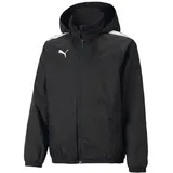 Puma teamLIGA All Weather Jacket Jr Puma Black-Puma black 128