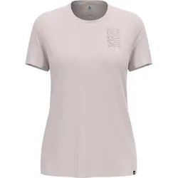 ODLO Damen Shirt ASCENT MERINO 160 TREE, silver cloud, L