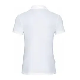 Odlo Damen F-dry Polo Shirt, Weiß, S