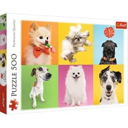 Puzzle süße Hunde, 500 Teile