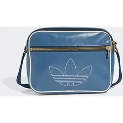 Sporttasche ADIDAS ORIGINALS "AIRLINER", preloved ink, aurora ink, Obermaterial: 100% Polyurethan, Taschen, Schultertasche im Retrolook