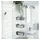 vidaXL Duschregal zum Hängen 30x15x(67-105) cm Aluminium