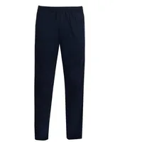 HAJO Sweathose Herren Rehahose mit Zipper, Premium Komfort blau
