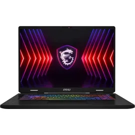 MSI Crosshair 17 HX D14VGKG-098 - Notebook 17" - Core i7-14650HX - RTX 4070 - 96GB RAM - 16 TB NVMe - Win11 - Schwarz