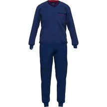 Götzburg Pyjama Manhattan Blau M (50)