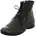 Damen Guad chromfrei gegerbte Leder gefütterte Stiefelette 0000 SCHWARZ 38 EU