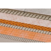 Schluter Schlüter ditra drain 4 Verbunddrainagematte 25x1m