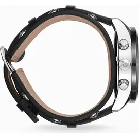 Thomas Sabo Rebel Icon Chronograph Herrenuhr, Tag, analog, Stoppfunktion, Lederarmband,