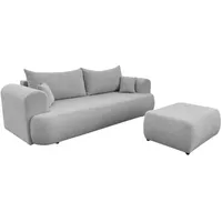 Fun Möbel SCHLAFSOFA Anike Inkl. Polsterhocker