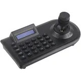 PTZ-Kamera-Joystick-Controller, PTZ-Kamera-Controller-Tastatur mit 3D-Joystick, LCD-Bildschirm, RS485, für PTZ-IP-Dome-Kameras (EU-Stecker)