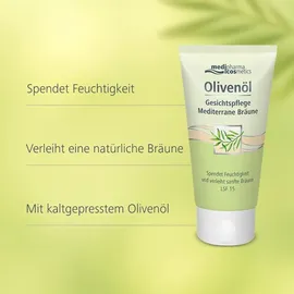 Medipharma Cosmetics Olivenöl Gesichtspflege Mediterrane Bräune Creme 50 ml