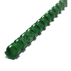 RM Plastik-Binderücken A4 rund grün 4,5mm