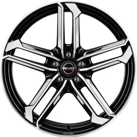 Borbet ATX 8,0 x 19 5 x 112 ET55 MB66,5 Schwarz Poliert