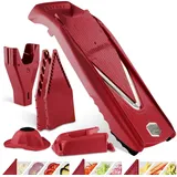 Boerner Pharma Börner Gemüsehobel V5 Powerline Profi Set Gurkenhobel Krauthobel Pommesschneider Gemüseschneider Obstreibe vegan