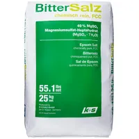 purux Bittersalz Magnesiumsulfat 25kg, MgSO4 Food Grade Epsom Salz
