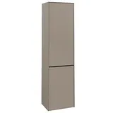 Villeroy & Boch Subway 3.0 Hochschrank C59201VM 40x171x36,2cm, Schanier links/Griff Volcano black, taupe