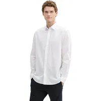 Tom Tailor 1045087 Langarmhemd - White - XL
