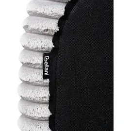 Beliani Bett mit Lattenrost Cord FLAYAT 140 x 200 cm Hellgrau