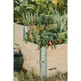 upyard Palettenrahmen Hochbeet 120 x 80 x 16 cm natur