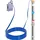 Hillvert Brunnenpumpe 95 mm / 3,75'' 6000 l/h 1100 W 20 m Kabel / 102 m Förderhöhe Edelstahl