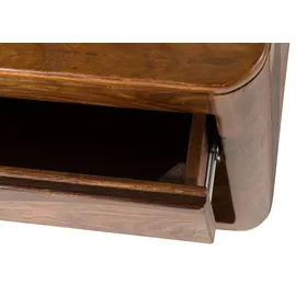 MASSIVMOEBEL24.DE Nachtschrank TORONTO 50 x 35 x 50 cm Braun