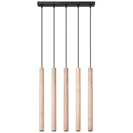 Sollux Lighting Pastelo 5-flg. 5xG9 45 cm Holz