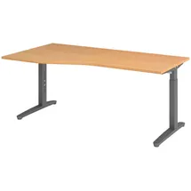 bümö Schreibtisch Buche / Graphit