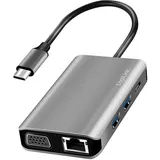 Logilink USB-C® Dockingstation UA0410 Passend für Marke: Universal USB-C® Power Delivery