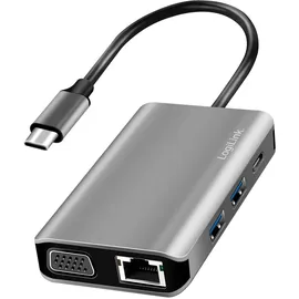 Logilink USB-C® Dockingstation UA0410 Passend für Marke: Universal USB-C® Power Delivery